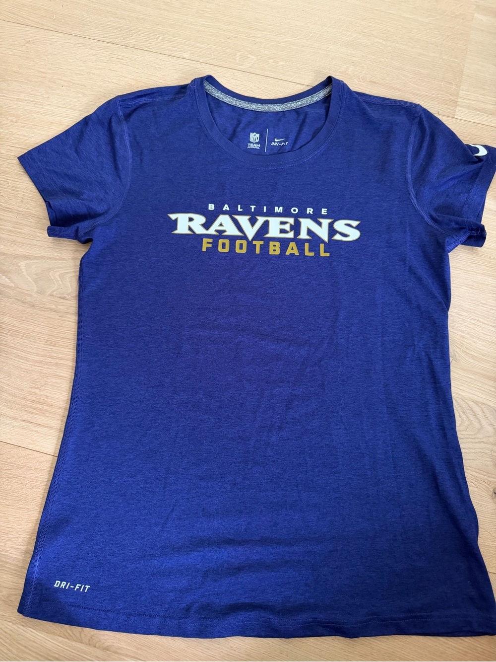Nike Baltimore Ravens NFL Dri-FIT Football Tee Women’s M